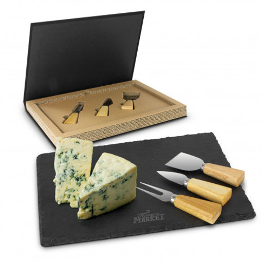 Picture of Montrose Slate Cheese Board Set