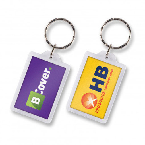 Picture of Lens Key Ring - Rectangle