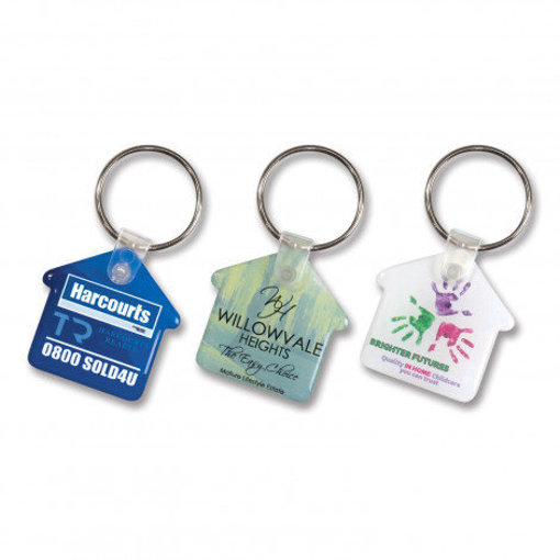Picture of Flexi Resin Key Ring - House