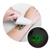 Picture of Temporary Tattoo Glow in the Dark - 51mm x 76mm