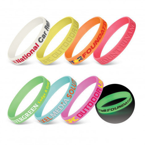Picture of Silicone Wrist Band - Glow in the Dark