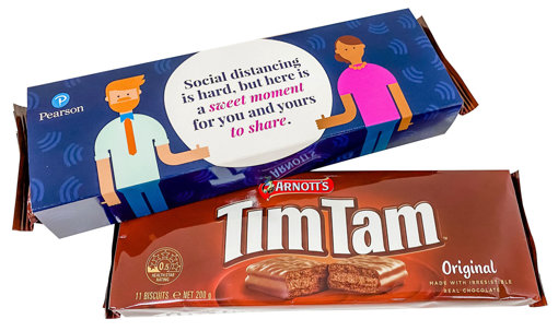 Picture of Tim Tams with custom sleeve