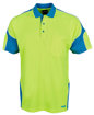 Picture of HI VIS S/S ARM PANEL POLO