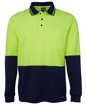 Picture of HI VIS L/S COTTON BACK POLO