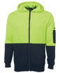 Picture of HI VIS FULL ZIP FLEECY HOODIE