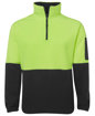 Picture of HI VIS 1/2 ZIP POLAR FLEECE