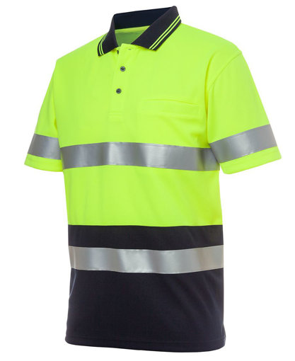 Picture of HI VIS S/S (D+N) TRADITIONAL POLO