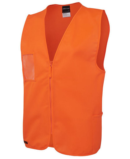 Picture of HI VIS ZIP SAFETY VEST