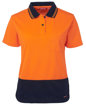 Picture of LADIES HI VIS S/S COMFORT POLO