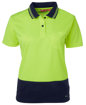 Picture of LADIES HI VIS S/S COMFORT POLO