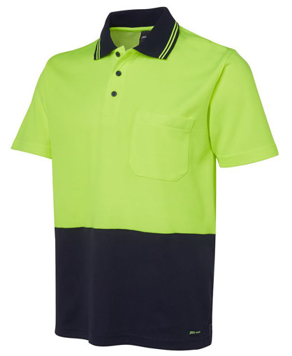 Picture of HI VIS NON CUFF S/S COTTON BACK