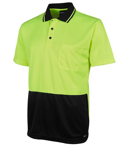 Picture of HI VIS JACQUARD NON CUFF POLO