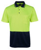 Picture of HI VIS JACQUARD NON CUFF POLO