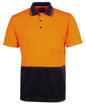 Picture of HI VIS JACQUARD NON CUFF POLO