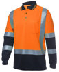 Picture of HI VIS L/S D+N H PATTERN TRAD POLO