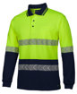 Picture of HI VIS L/S SEGMENTED TAPE POLO