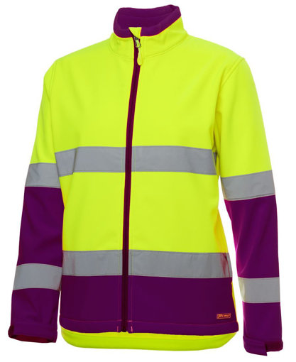 Picture of LADIES HI VIS |D+N| WATER RESISTANT SOFT