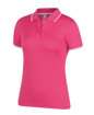 Picture of LADIES JACQUARD CONTRAST POLO
