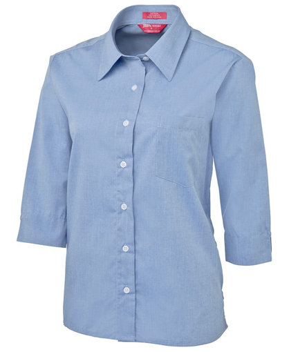 Picture of LADIES ORIGINAL 3/4 FINE CHAMBRAY SHIRT