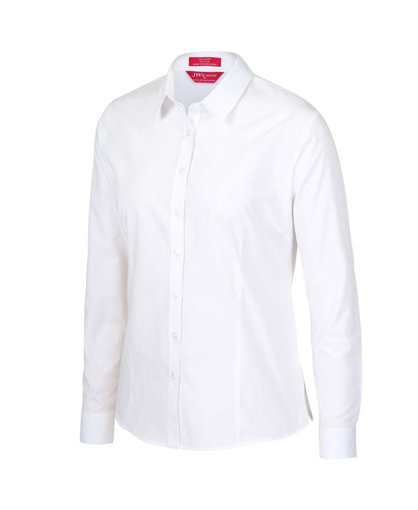 Picture of LADIES CLASSIC L/S POPLIN SHIRT