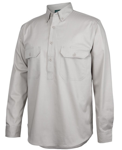 Picture of C OF C LONGREACH L/S CLOSEFRONT SHIRT