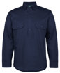 Picture of C OF C LONGREACH L/S CLOSEFRONT SHIRT